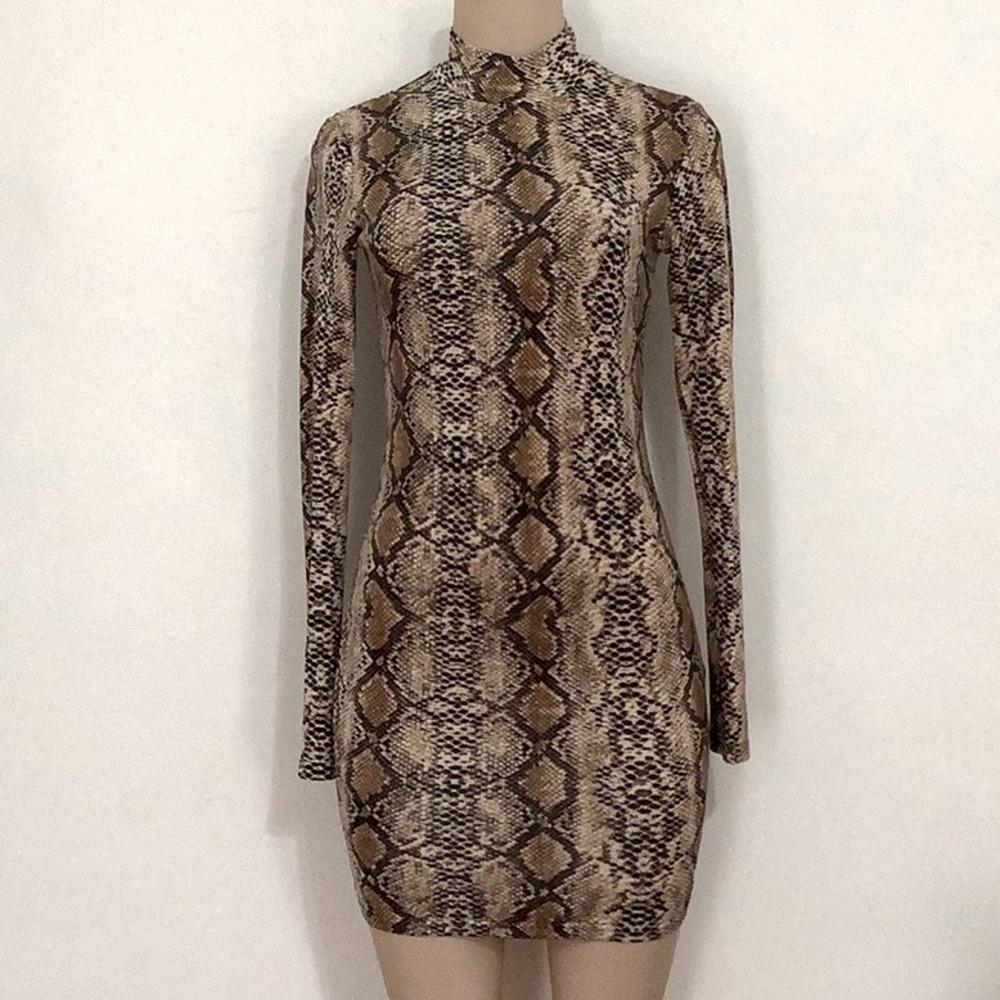 Snake print dress Brand New
